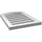 Ekena Millwork Arch Top Surface Mount PVC Gable Vent: Non-Functional, w/2"W x 1-1/2"P Brickmould Frame, 16"W x 20"H GVPAR16X2002SN - alternate 4